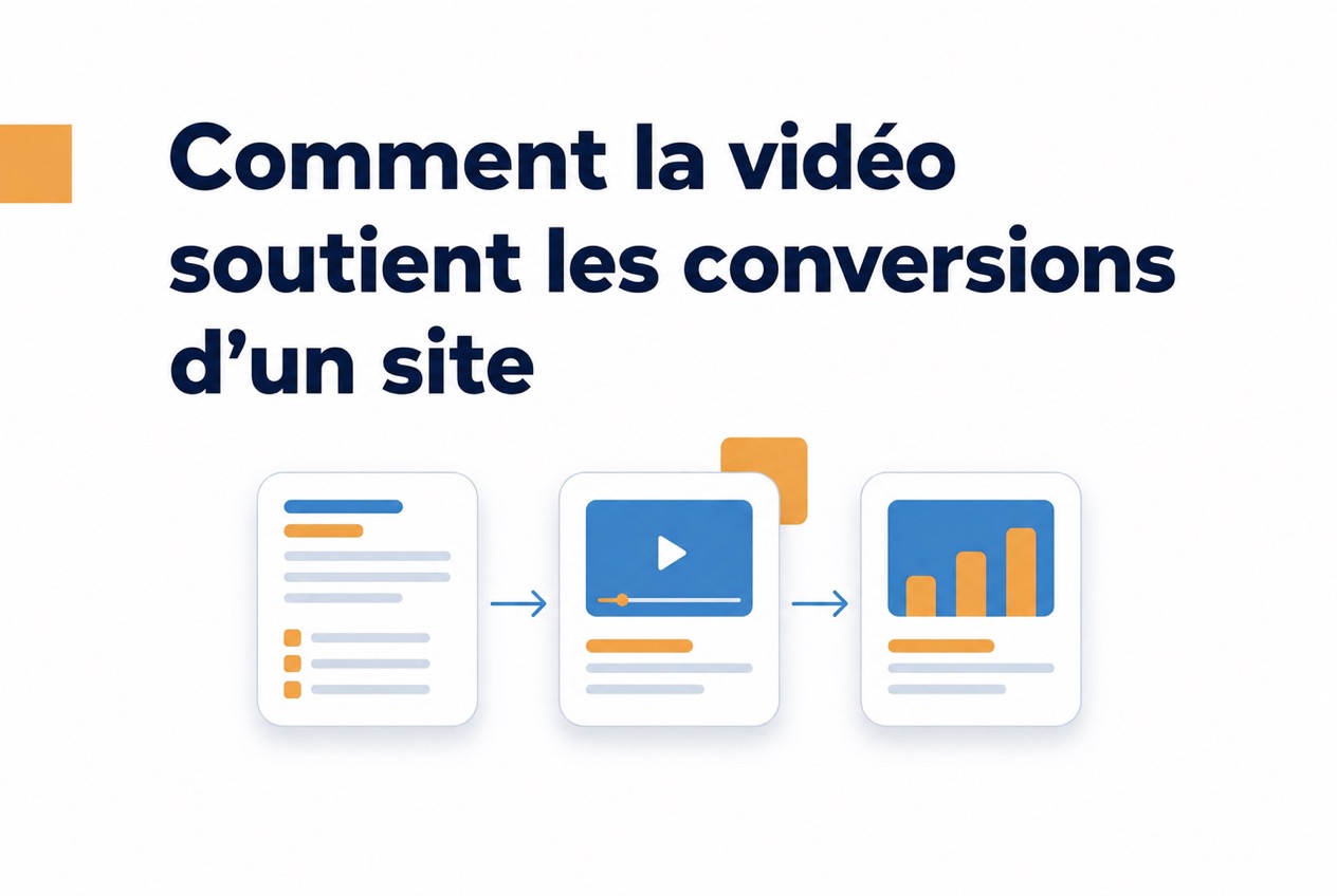 Comment la vidéo peut augmenter les conversions d’un site 1 Étapes pour tester une présentation vidéo et mesurer les conversions d’un site