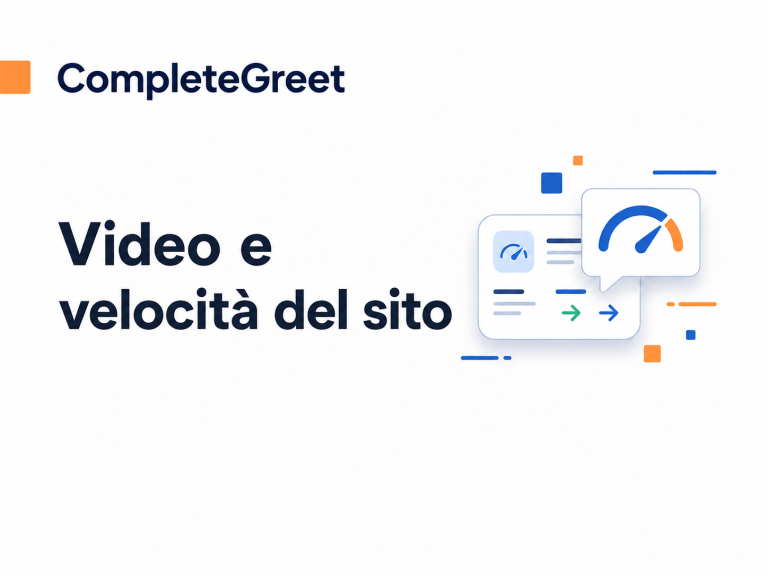 Il video può rallentare il tuo sito?