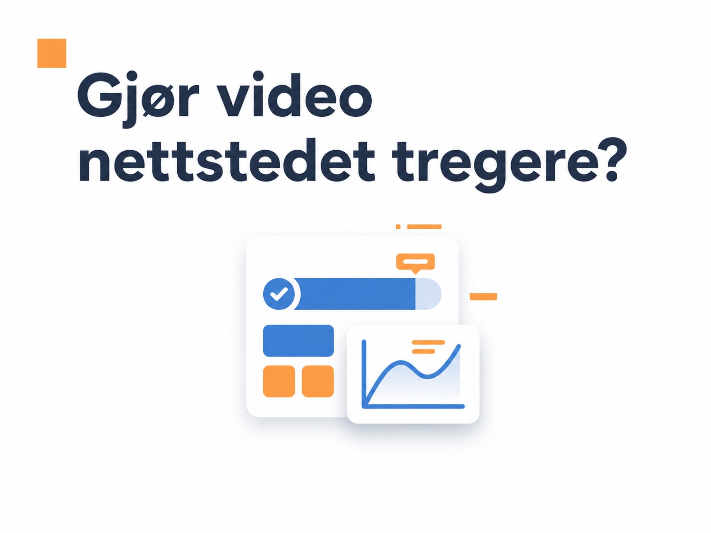 Illustrasjon av video og måling av sidehastighet