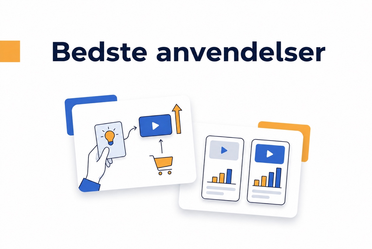 Eksempler på brug af personlige videoer