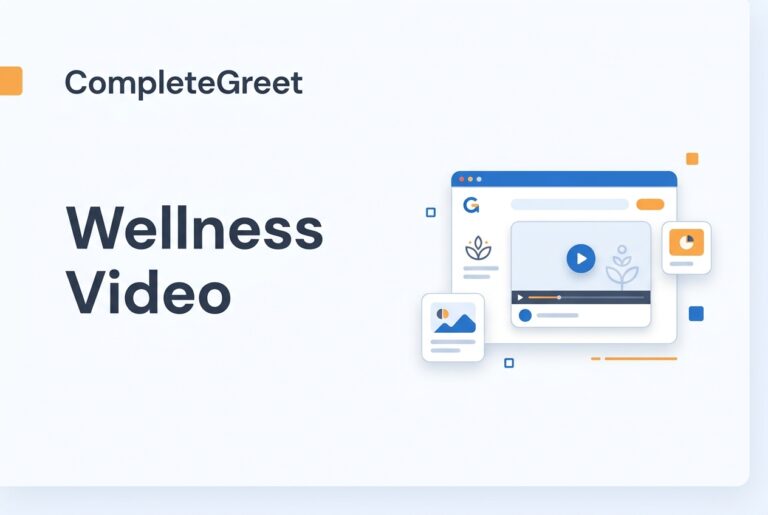 Video Widget for Health and Wellness