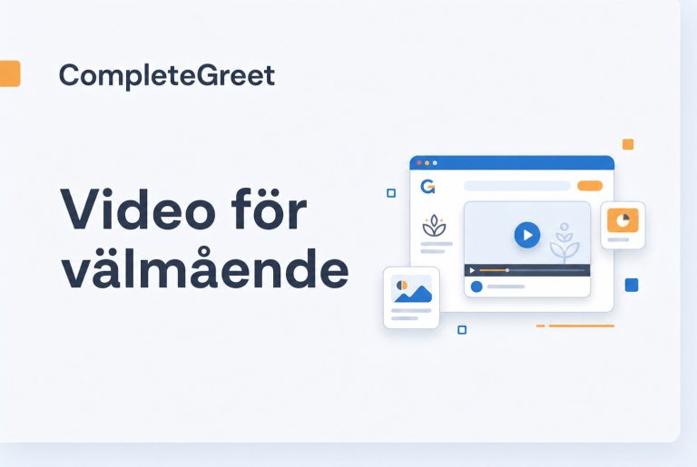 Videowidget för hälsa och välmående
