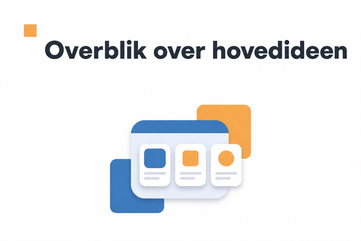 Videowidget til sundhed og velvære 1 Illustration af tillidssignaler på en hjemmeside inden for sundhed og velvære