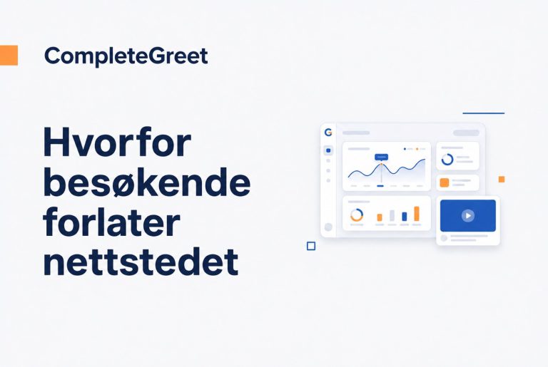 Hvorfor besøkende forlater nettstedet ditt, og hvordan video kan hjelpe