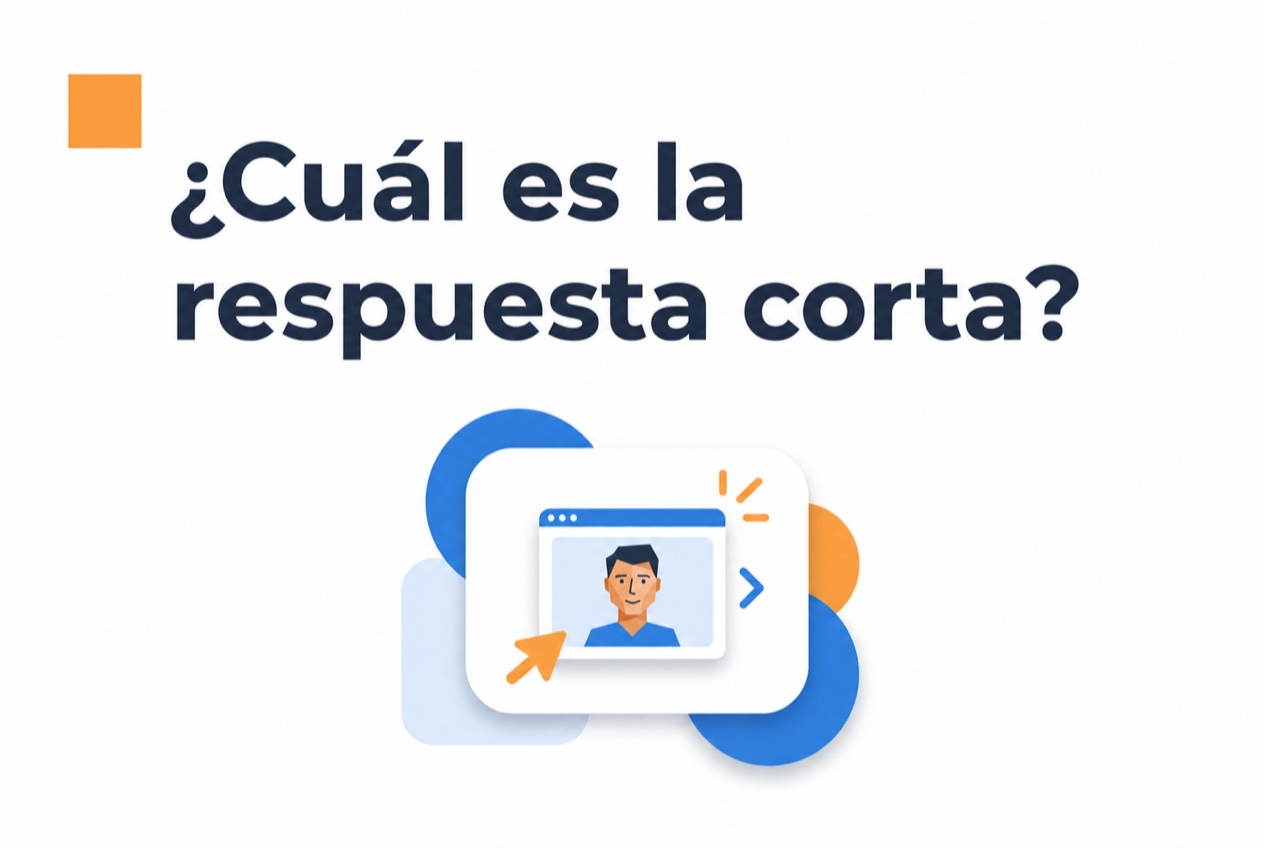 Respuesta corta sobre por qué los visitantes abandonan una web
