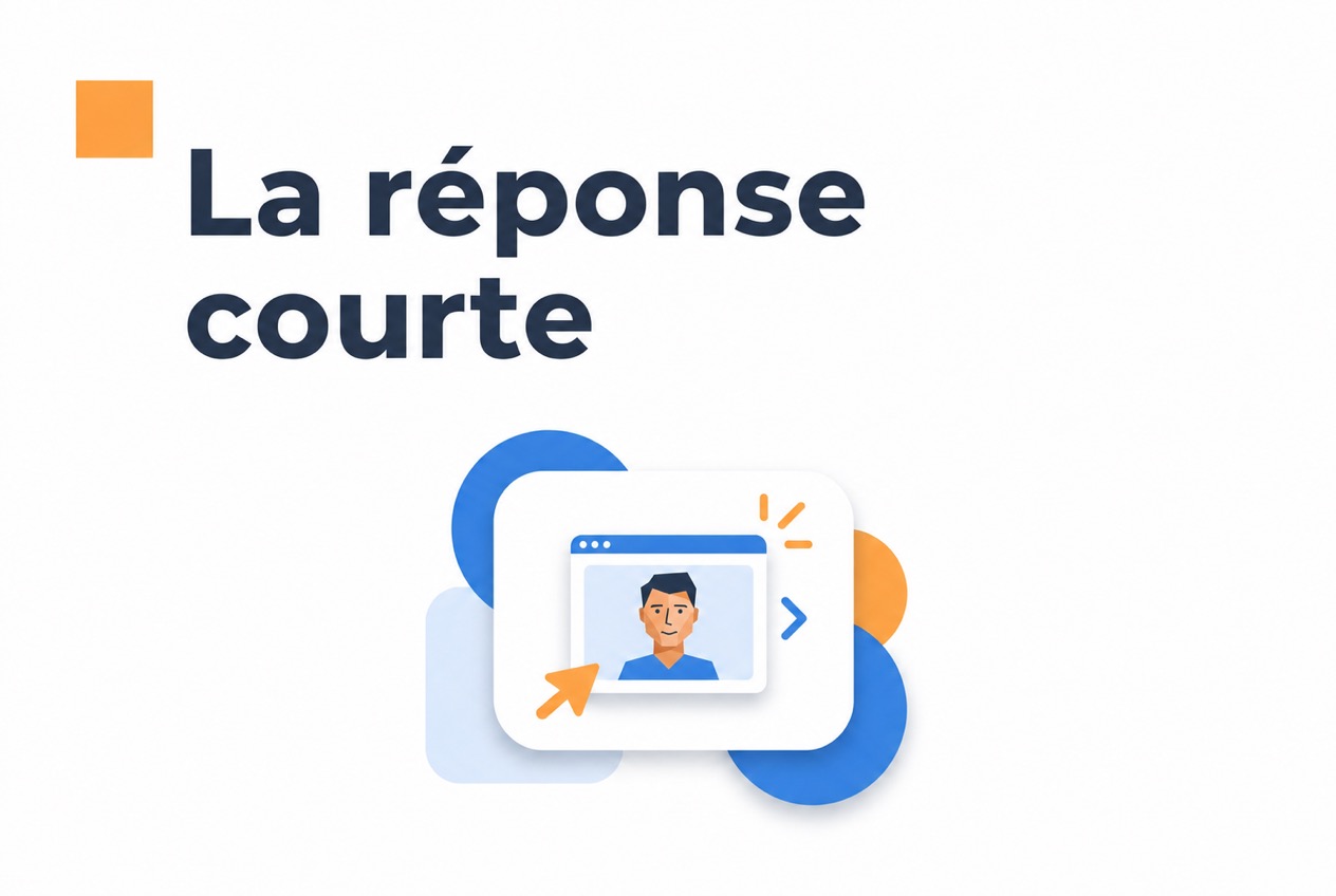 Raisons des départs d’un site et utilisation d’une bulle vidéo personnelle