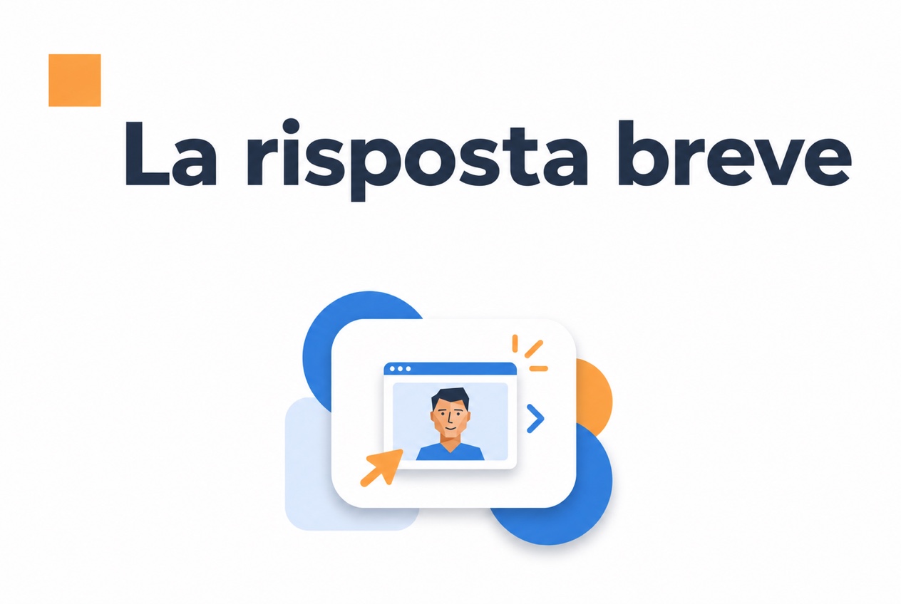 Motivi per cui i visitatori lasciano un sito e uso di una bolla video personale