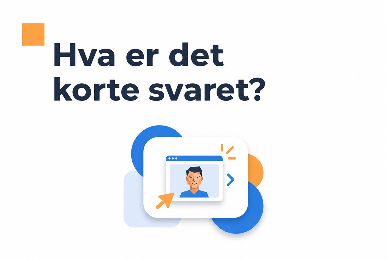 Grunner til at besøkende forlater et nettsted og hvordan en videohilsen kan hjelpe