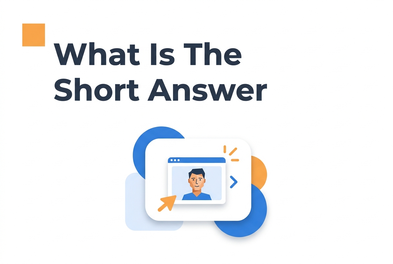 Concept illustration for What is the short answer