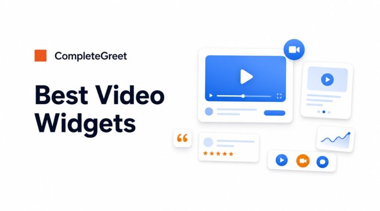 Best Video Widget Tools for Websites