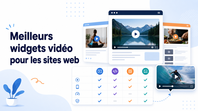 Les meilleurs widgets vidéo pour un site web