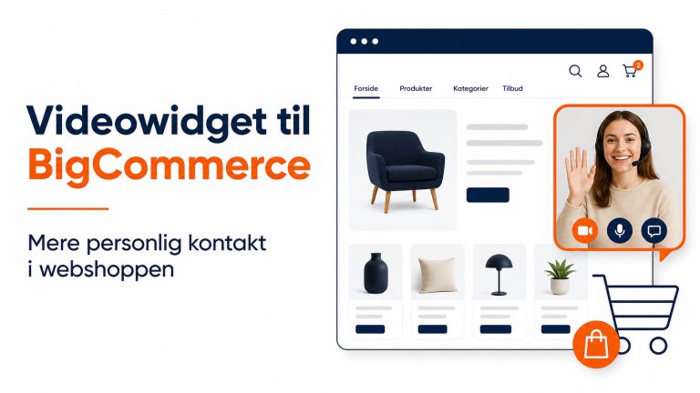 Videowidget til BigCommerce-butikker