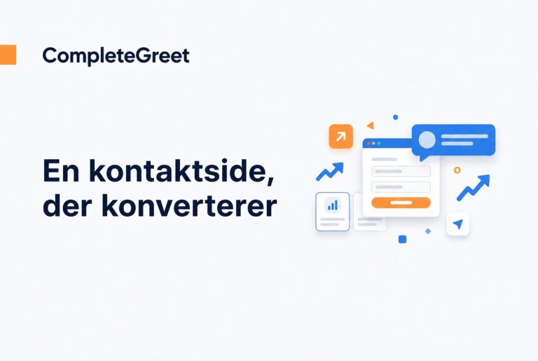 Sådan bygger du en kontaktside, der skaber henvendelser