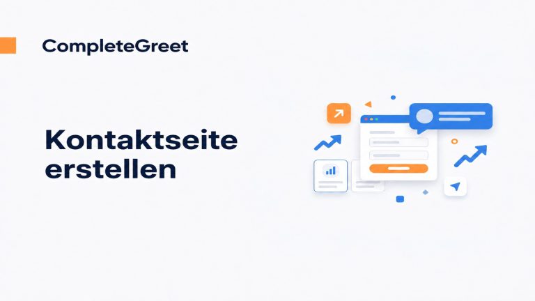 Eine überzeugende Kontaktseite erstellen