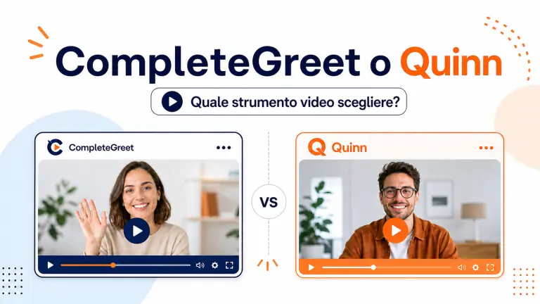 CompleteGreet o Quinn: quale widget video scegliere?