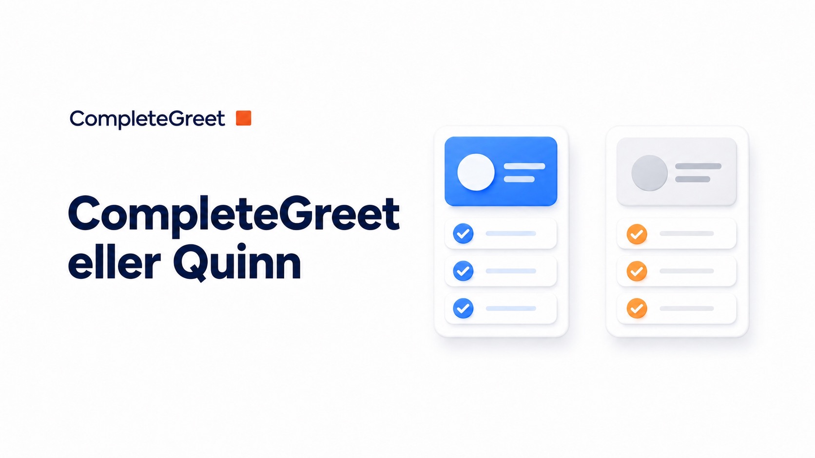 CompleteGreet eller Quinn: Hvilken videowidget passer dig? 3 Illustration af opsætning af CompleteGreet og Quinn
