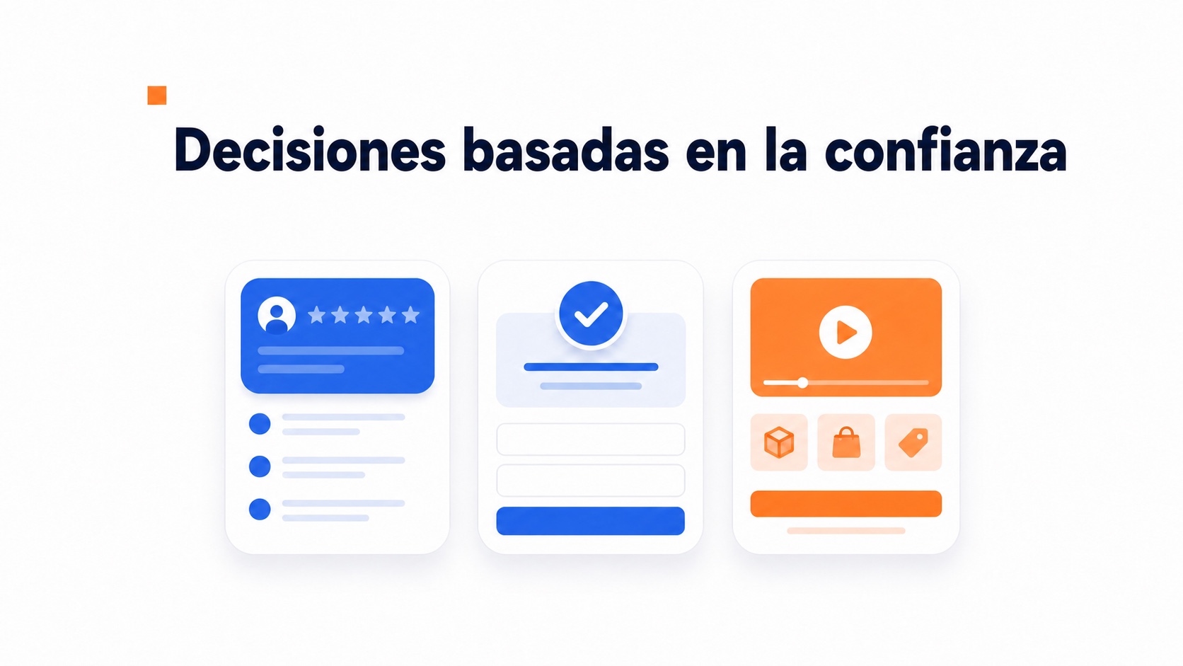 Ilustración de confianza y captación de contactos con videowidgets
