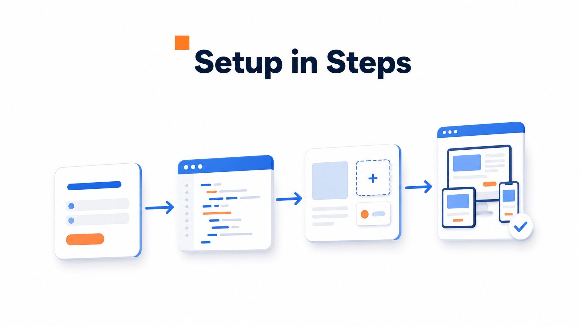 Process illustration for Which one is easier to set up