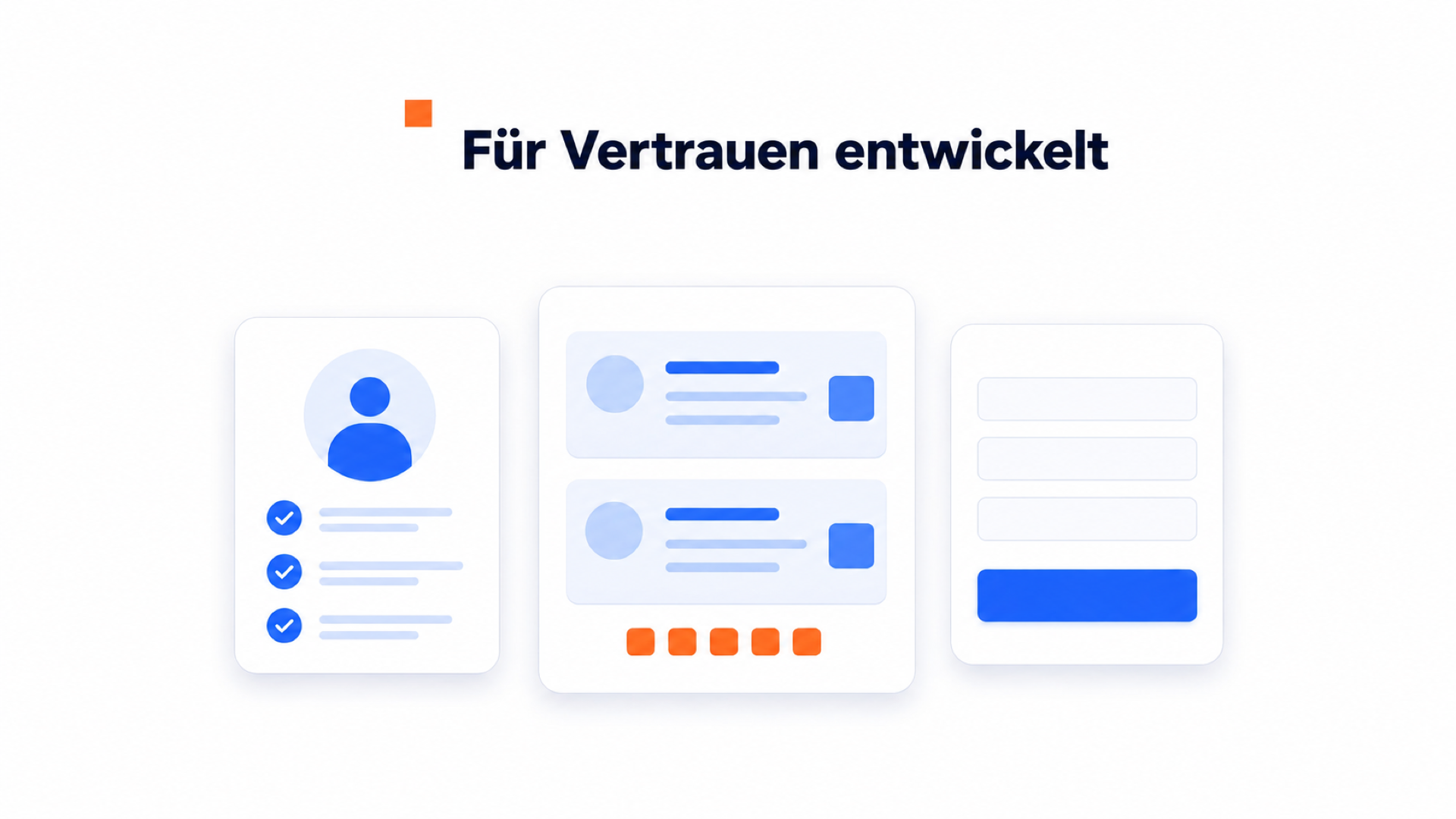 Illustration zum Einsatz für Vertrauen und Leadgenerierung