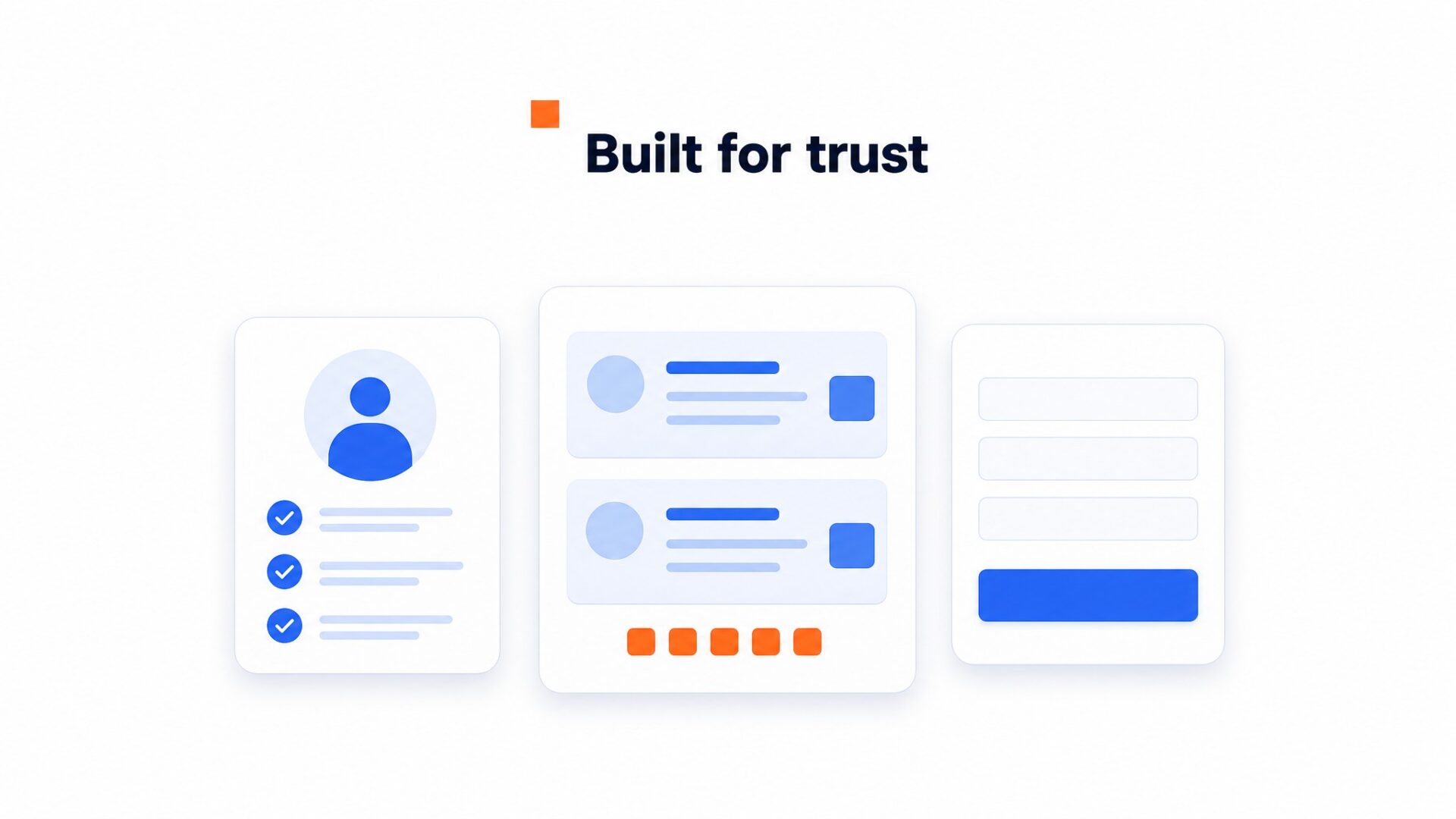Use-case illustration for Which one is better for website trust and lead generation