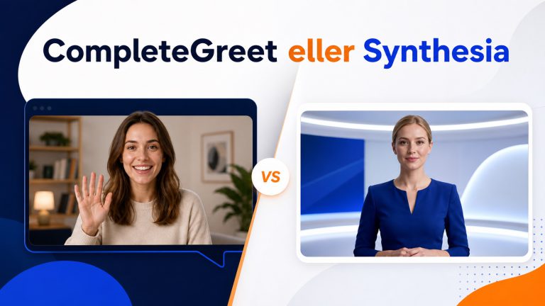 HeyGen eller Synthesia til videohilsener på websites