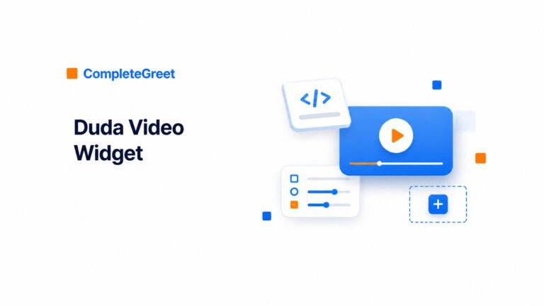 How to Add a Video Bubble to Duda