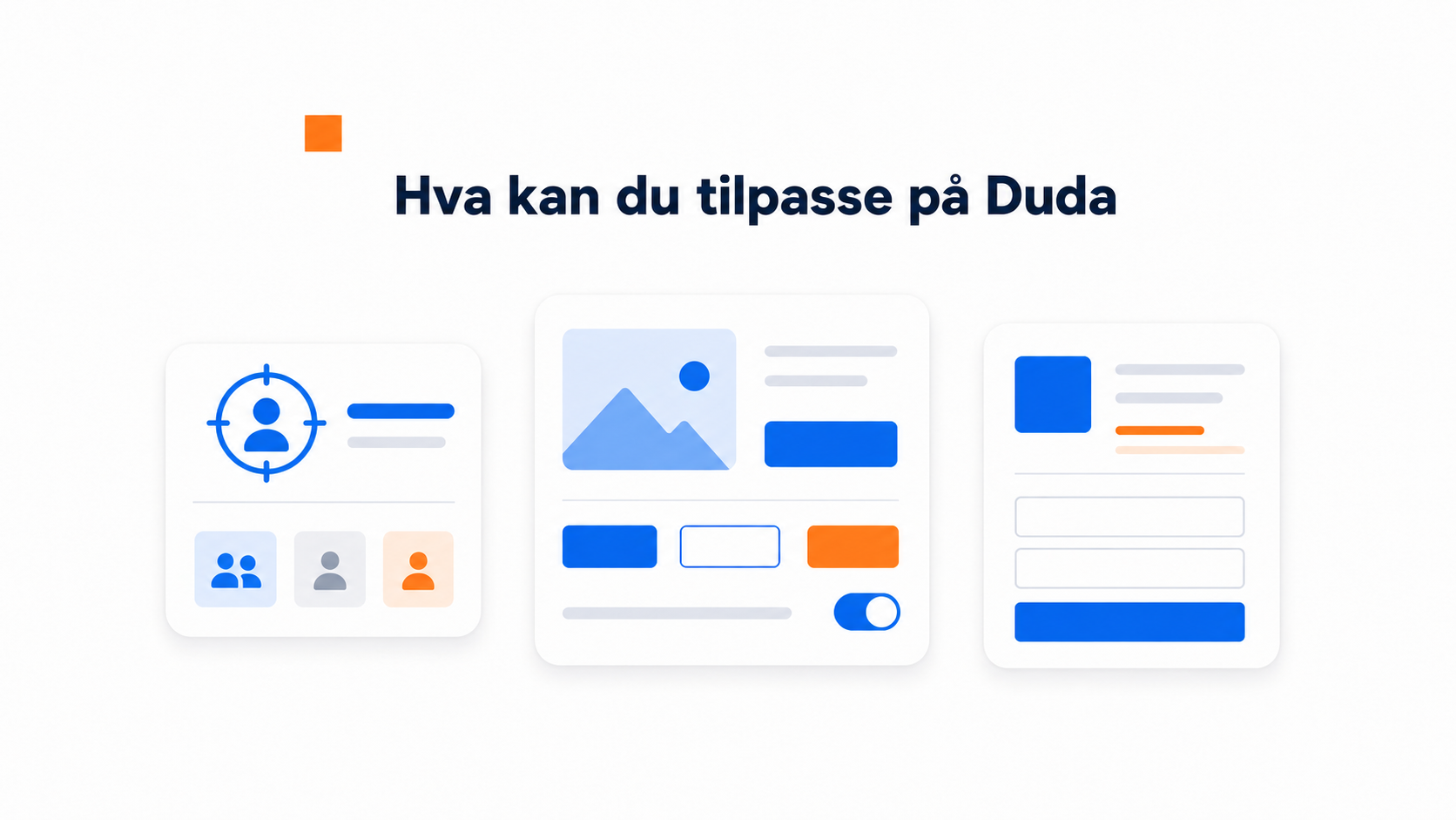 Illustrasjon av tilpasninger i Duda