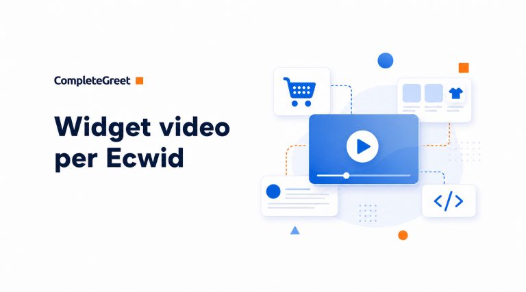 Widget video per Ecwid: installazione e personalizzazione