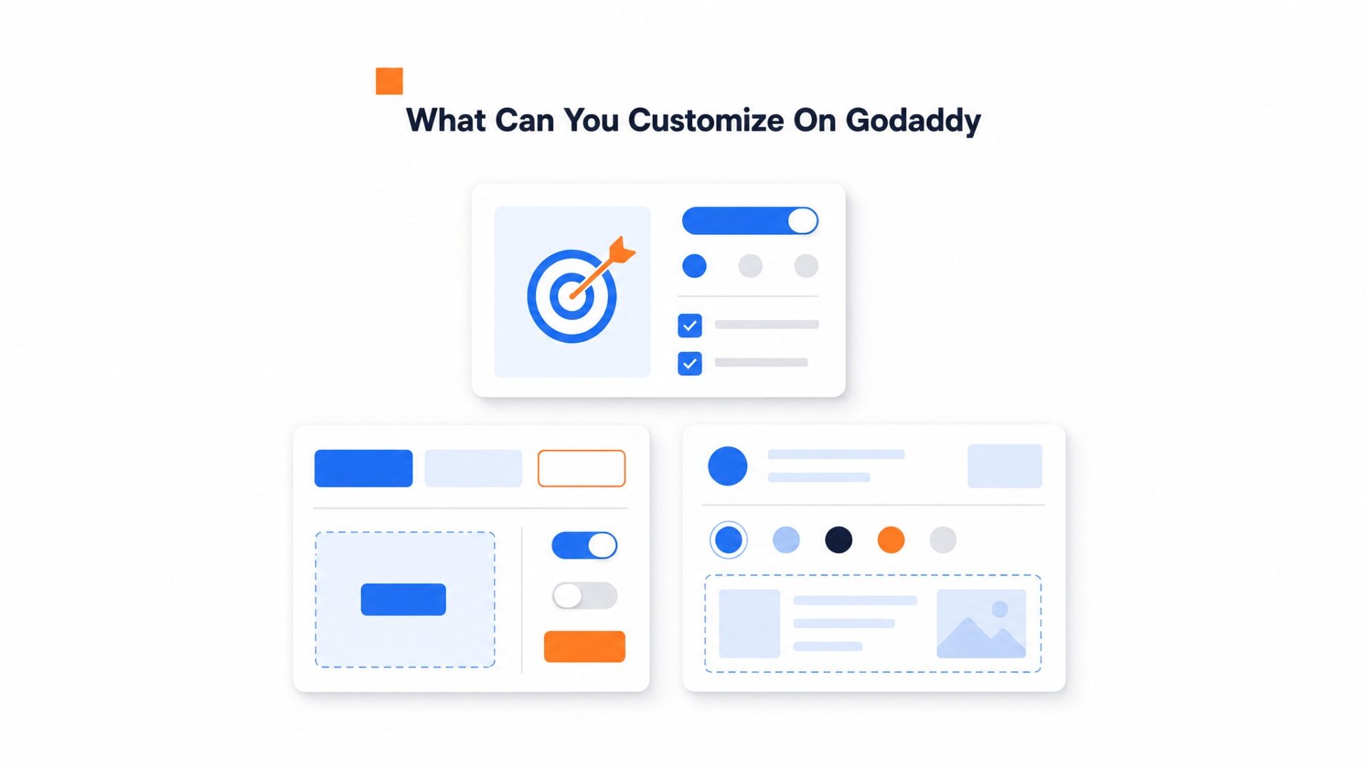 Comparison of options for Video Widget for GoDaddy Websites