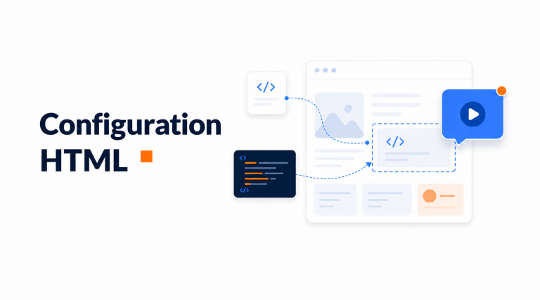 Bulle vidéo HTML : installation sur n’importe quel site