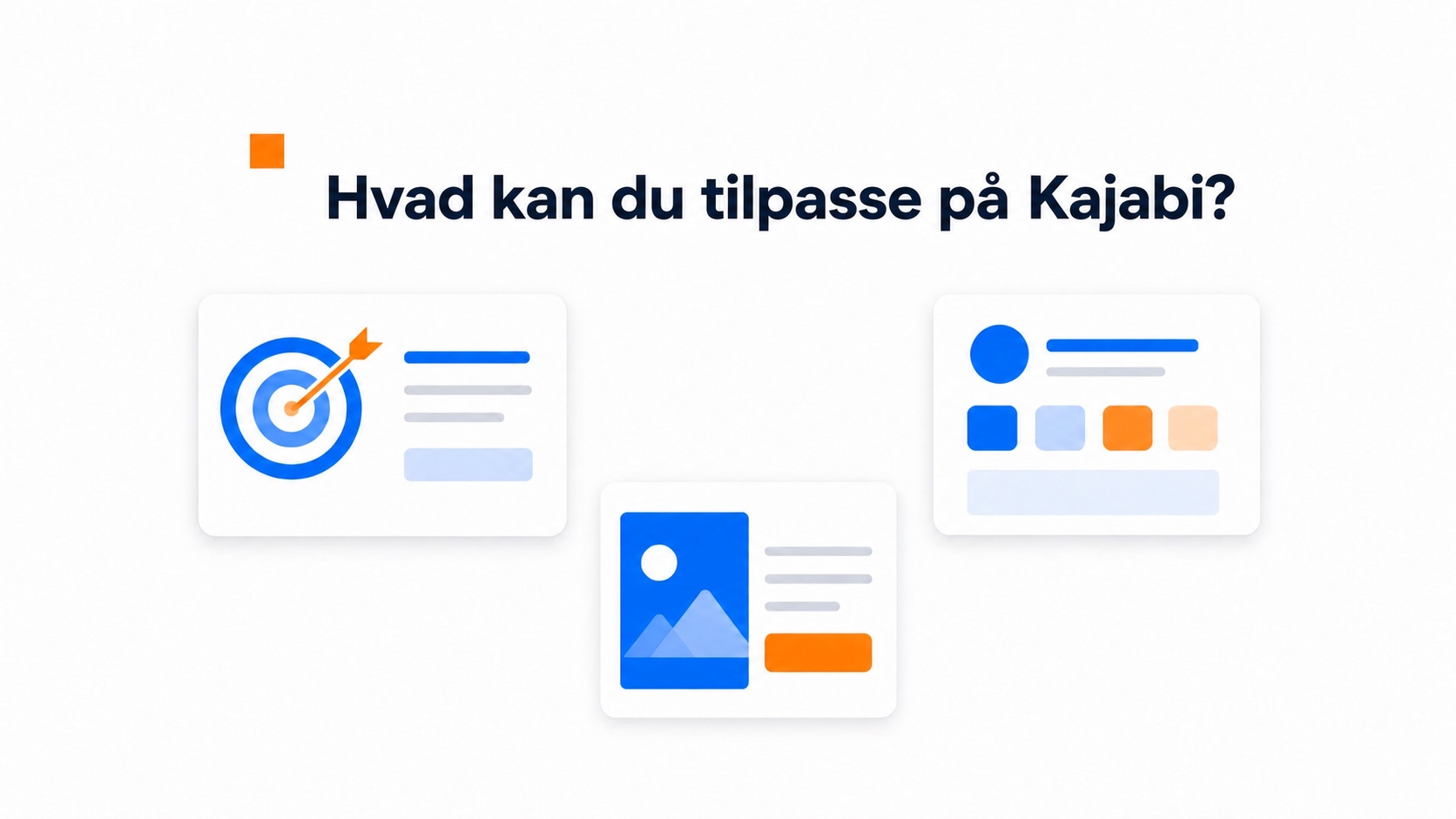 Opciones de personalización en Kajabi