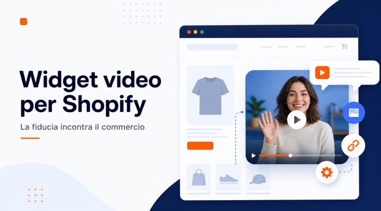 Widget video per Shopify: fiducia e commercio