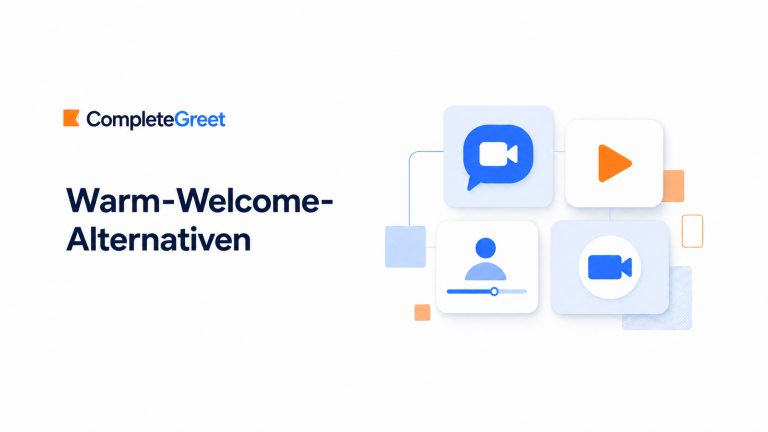 Warm-Welcome-Alternativen: Fokussierte Videobubble-Tools