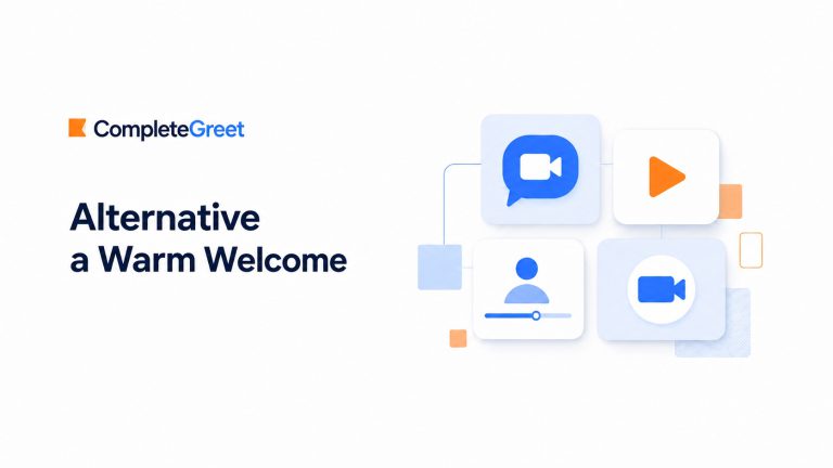 Alternative a Warm Welcome: strumenti mirati per bolle video