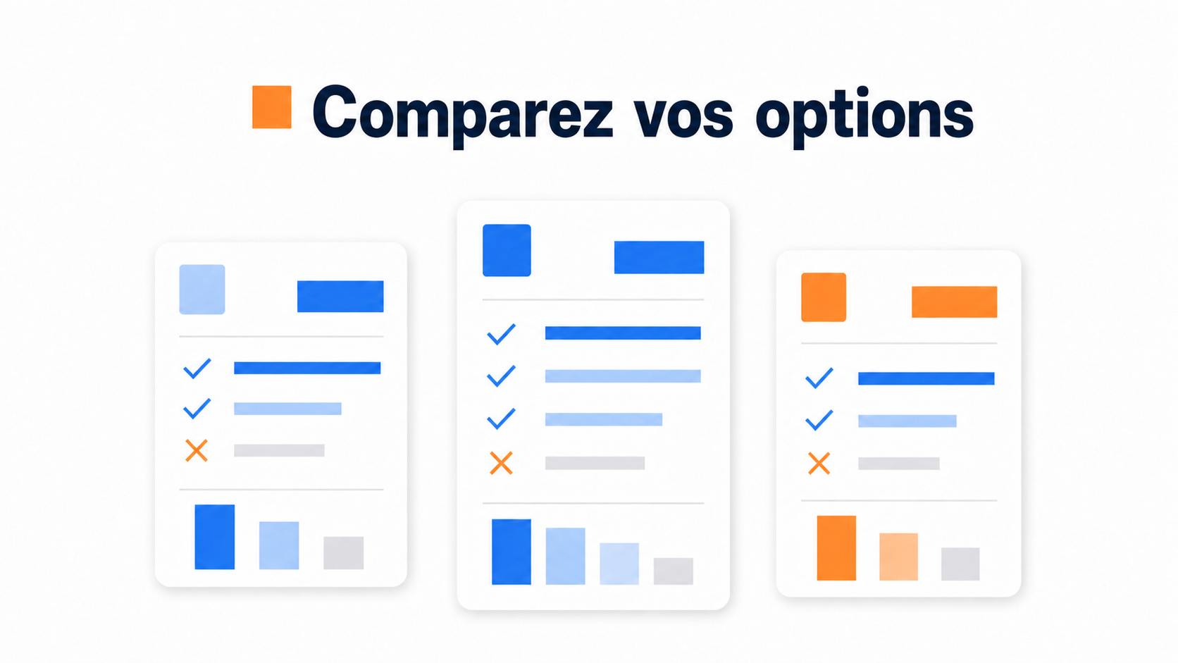 Illustration qui compare les options de bulle vidéo