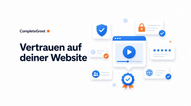 Vertrauen auf der Website aufbauen
