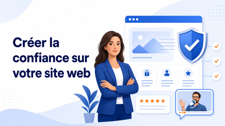 Créer la confiance sur votre site web