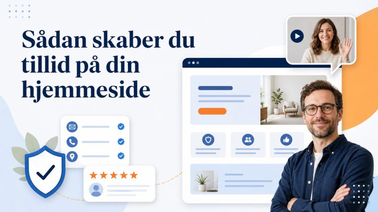 Sådan skaber du tillid på din hjemmeside
