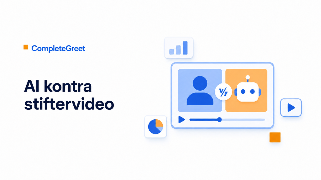 Vil AI erstatte stifterens videovelkomst?