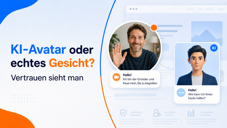 KI-Avatare oder echte menschliche Videos auf deiner Website?