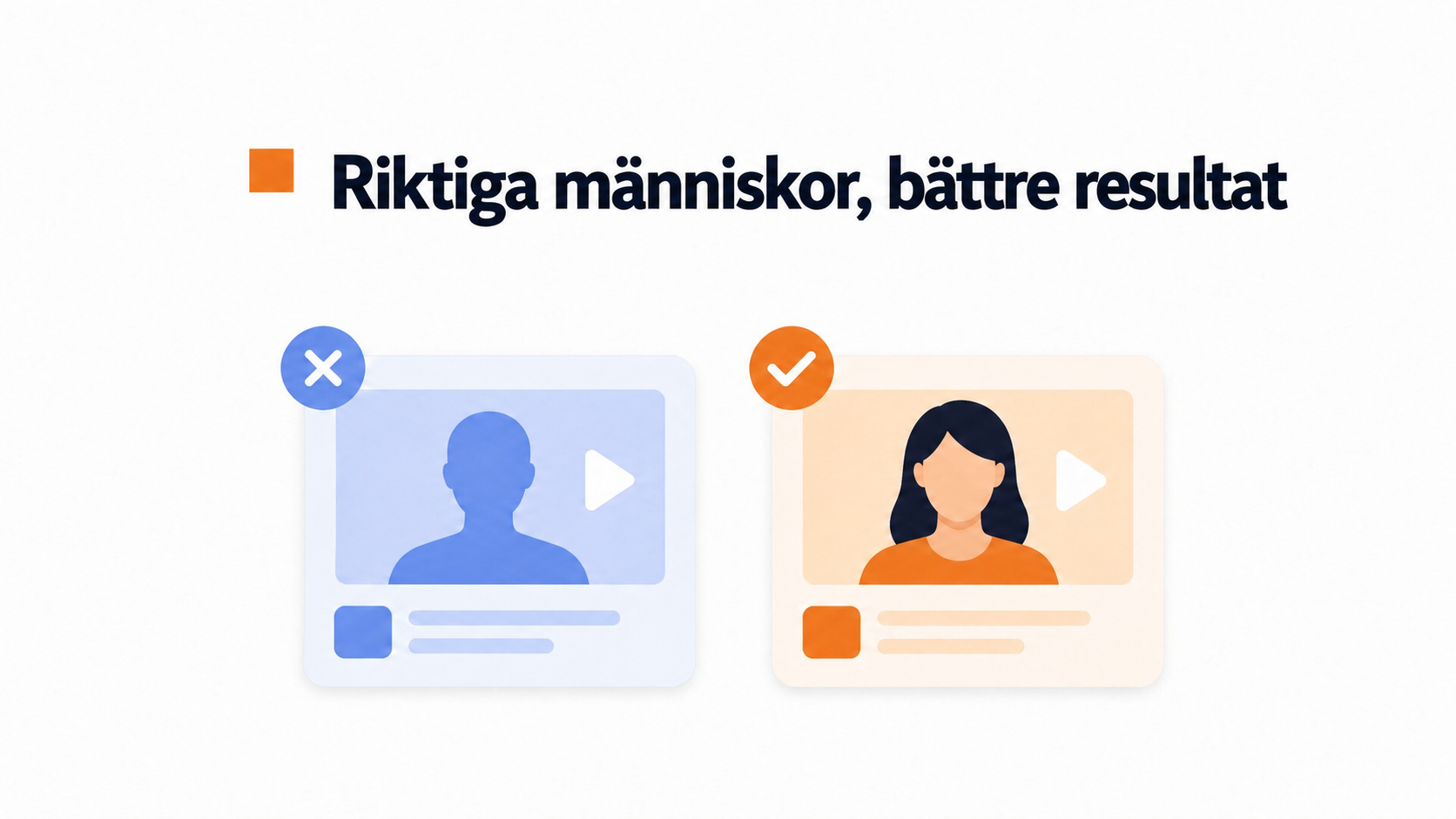 AI-avatarer eller äkta videor på webbplatsen? 2 AI-avatarer eller äkta videor på webbplatsen?