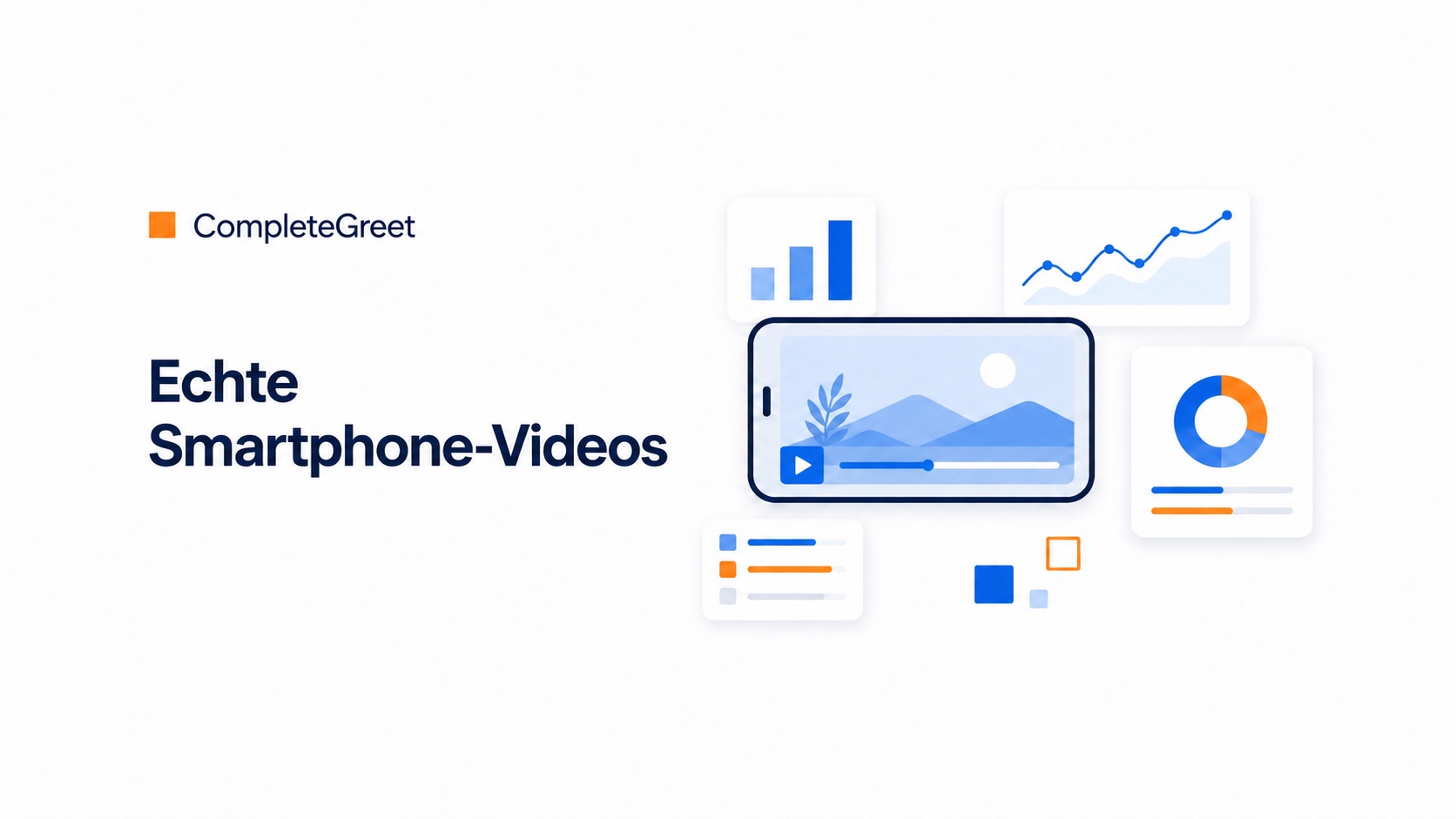 Videowidget für Marketingagenturen 1 Illustration zu den Vertrauenssignalen auf der Website einer Marketingagentur