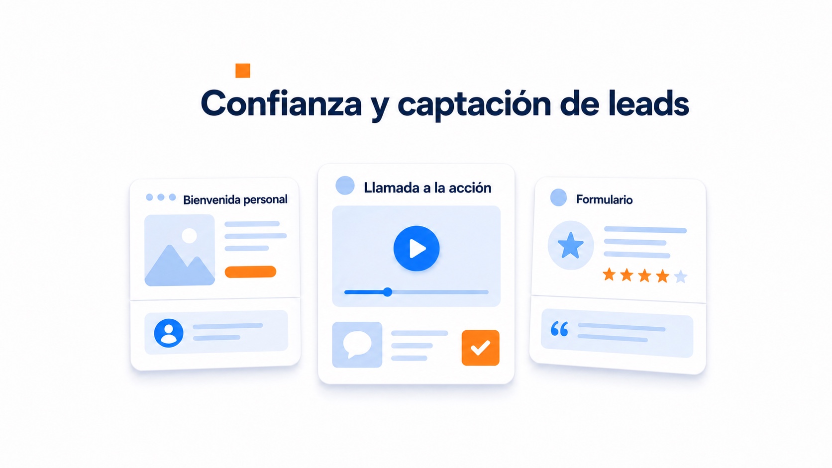 CompleteGreet frente a Loom para vídeos web: ¿qué elegir? 3 Ilustración sobre confianza y captación de leads con videoburbujas