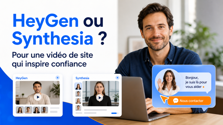 HeyGen ou Synthesia pour les vidéos de site