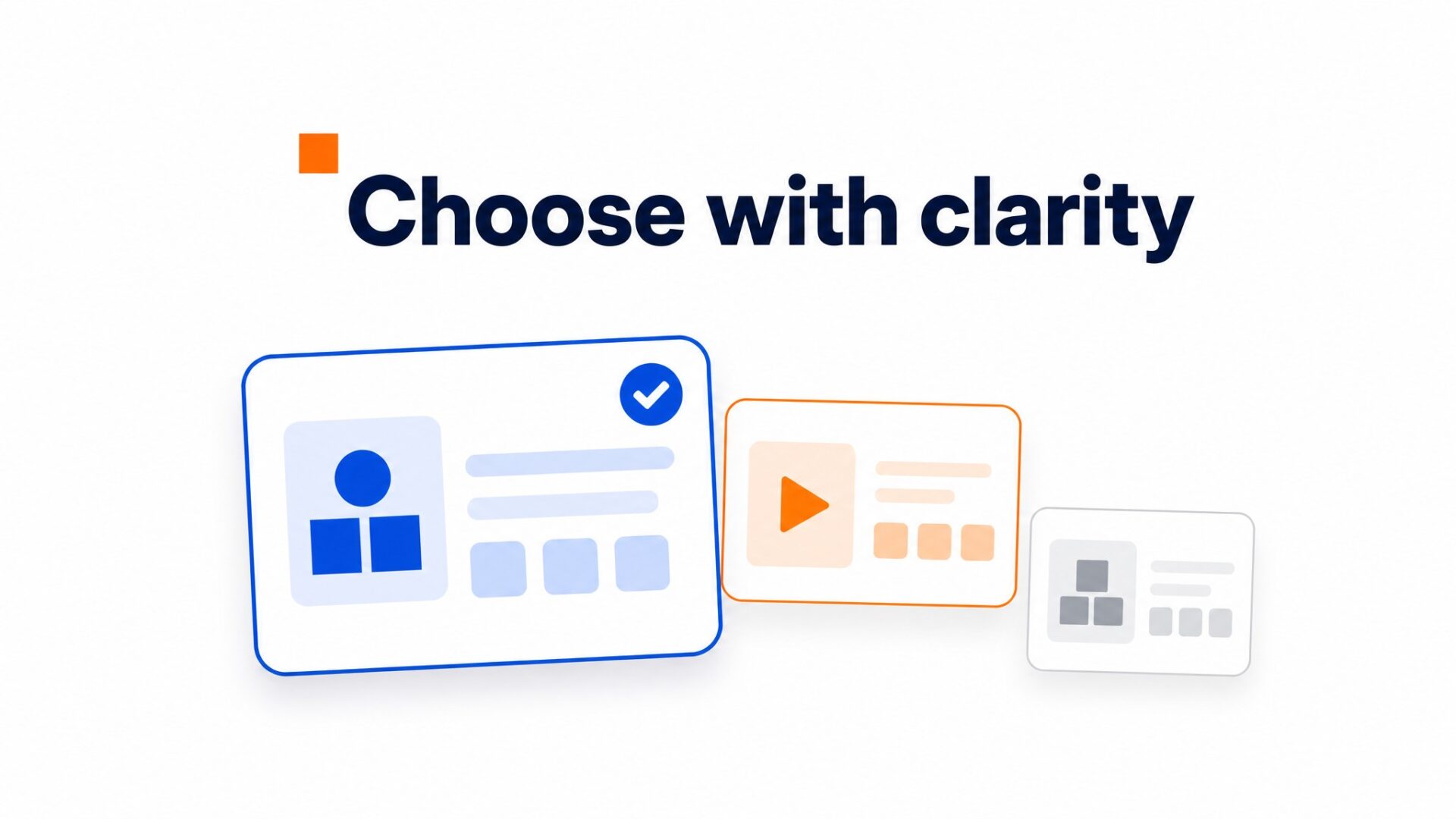 Use-case illustration for The verdict: who should choose which