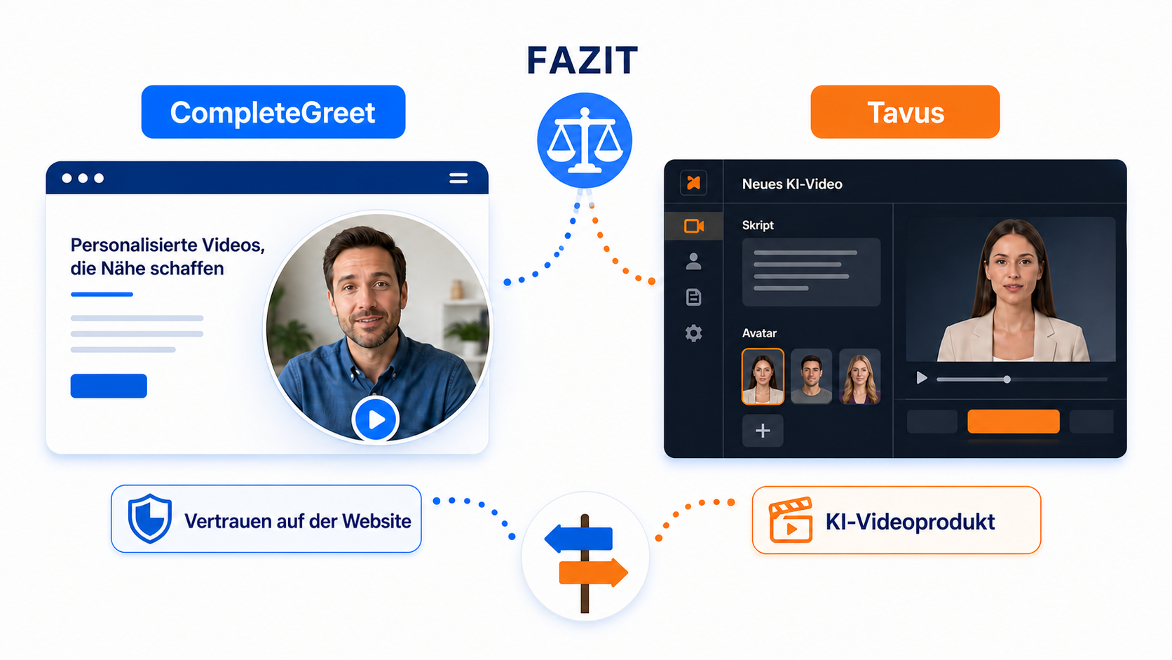 Illustration zum Fazit: Wer sollte welche Lösung wählen?