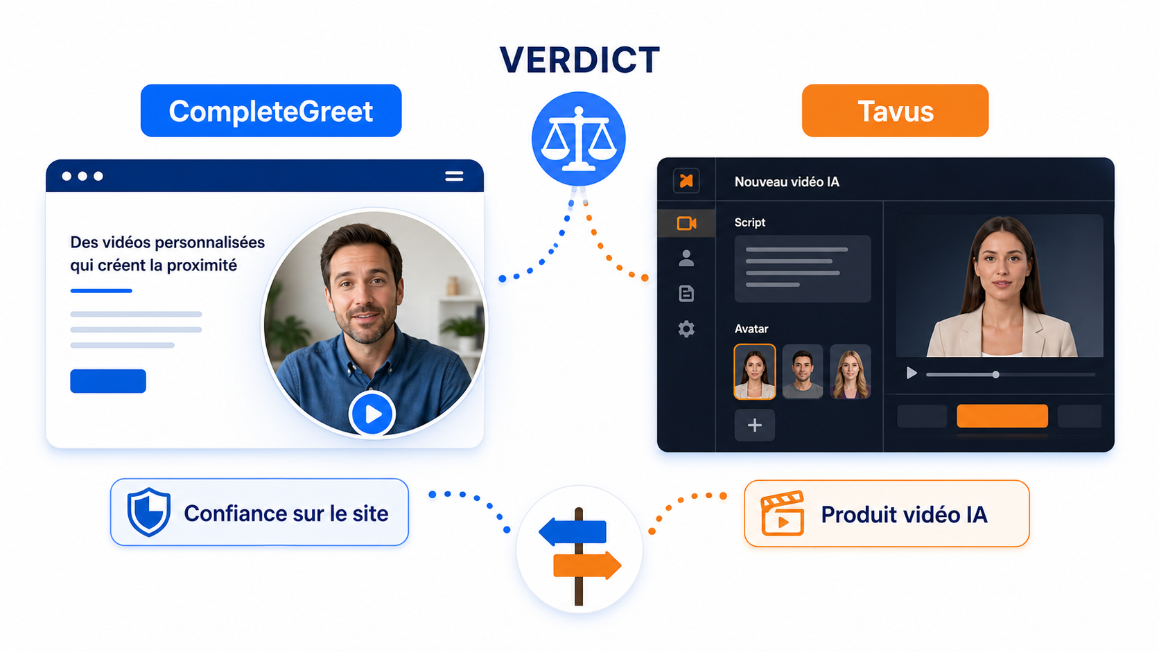 CompleteGreet ou Tavus : quel outil vidéo choisir ? 5 Illustration des cas d’usage pour choisir entre CompleteGreet et Tavus