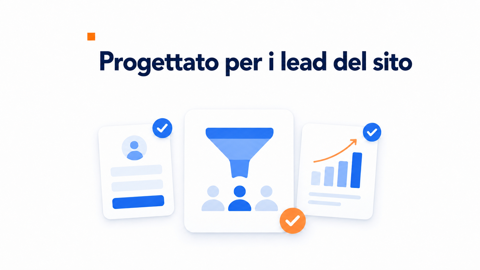 Illustrazione sull'uso dei video per fiducia sul sito e generazione di contatti