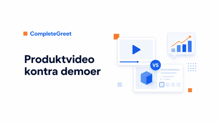 AI-genereret produktvideo eller ægte produktdemo: Hvad sælger bedst?