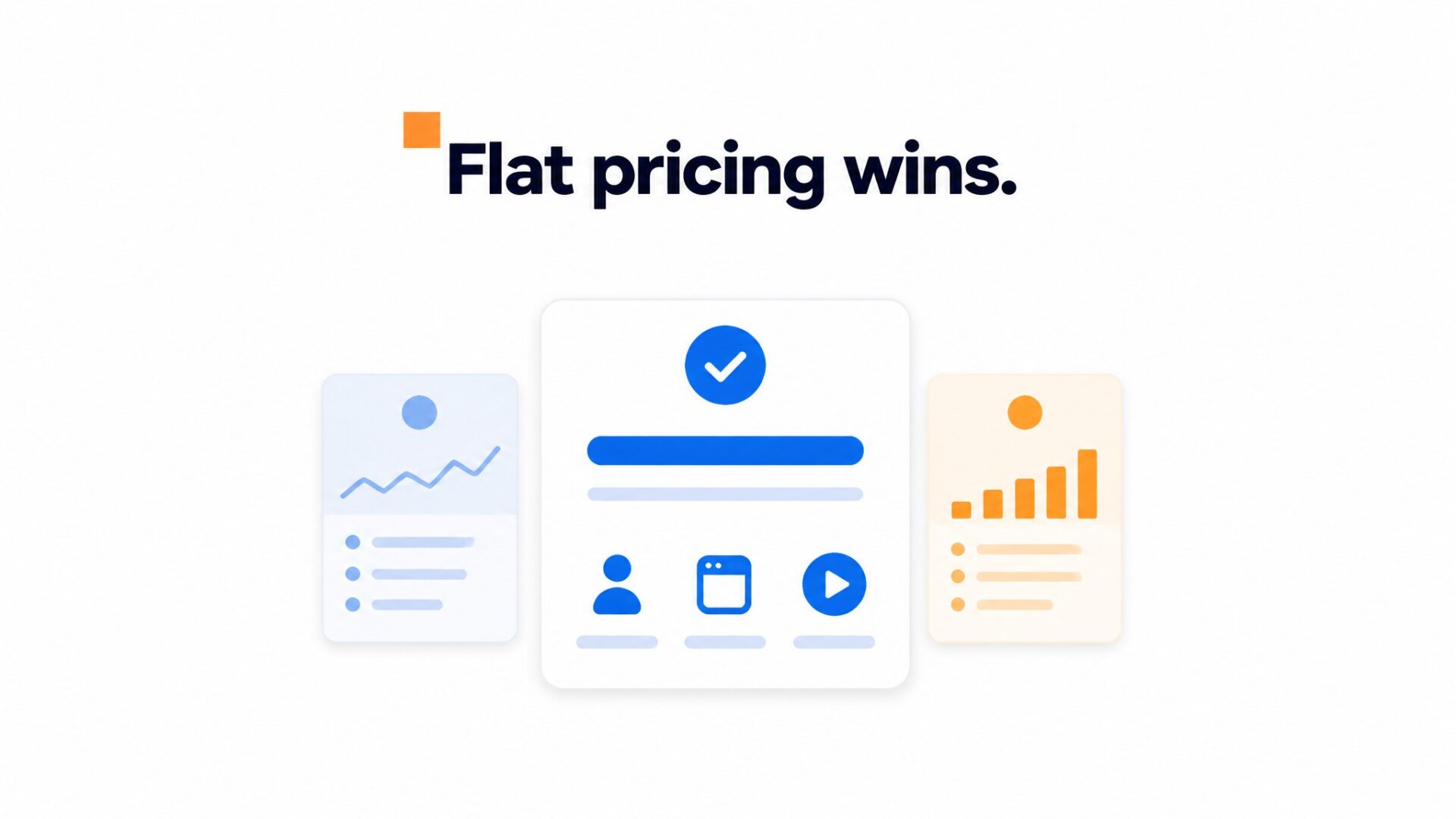 Comparison illustration for CompleteGreet, Videowise, and Firework pricing